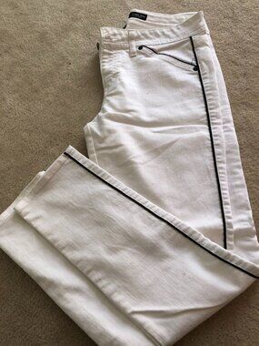 white jeans